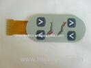 Textured Waterproof Membrane Switch With FPC Flexible Circuit For Medical Equipment