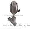 Pneumatic Angle Seat Valve ( Stainless Steel Actuator ) Stainless Steel Sanitary Valves