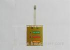 PET / PC Overlay National Adhesive Flexible Membrane Switch With 3M Gluing