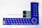 Backlight 3M Adhesive Flexible Membrane Switch Custom With LED window