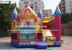 The Princess Inflatable Bounce Houses Combo Game Made Of Lead Free PVC Tarpaulin