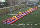 Custom Inflatable Slip And Slide / Slide The City Water Slide 300M Long
