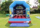 Outdoor Kids Inflatable Bouncing Castle MinionBounce House , 0.55mm PVC Tarpaulin