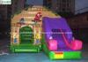 Commercial Jungle Combo Inflatable Bouncy Castle With Slide For Outdoor Use