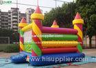 Colorful Birthday Party Inflatable Jumping Castles in Candy Shape , Red / Green / Yellow / Blue