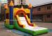 Water Bouncy Castle With Slide And Pool / Basketball Hoop for Backyard