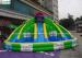 Green Pororo Double Lane Kids Inflatable Pool Slide Made Of 0.55MM PVC Tarpaulin