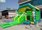 Ben 10 Kids Outdoor Party Large Water Slide Jumping Castle With Removable Pool