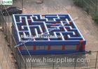 0.55mm PVC Tarpaulin Giant Inflatable Maze For Challenge Activities