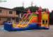 4 In 1 Amusement Park Inflatable Bounce Houses Rentals EN14960 Approvals