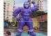 Customized Funny Inflatable Muscle Man For Anytime Fitness , Purple