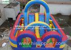 Colorful Inflatable Obstacle Course With Slide For Kids Paradise