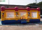 3 In 1 Clown Inflatable Jumping Castles For Fun Party , Bounce House Rentals
