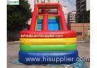 Colorful Outdoor Kids Biservice Wet Commercial Inflatable Slides For Parties
