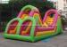 Outdoor Giant Inflatable Obstacle Course With Big Slide For Kids N Adults