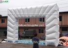 White Advertising Inflatable Archways Made Of 1st Class PVC Tarpaulin