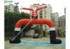Huge Inflatable Santa Claus Arch with 1st Class PVC Coated Nylon