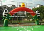 Cute Panda Inflatable Arch Door For Outdoor Parties Or Activities