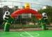 Cute Panda Inflatable Arch Door For Outdoor Parties Or Activities