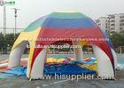 Rainbow Promotional Air Inflatable Tent Made Of PVC Tarpaulin For Outdoor Use