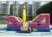 Purple Kids Jalor Inflatable Bounce Houses / Jump And Slide Inflatables for Parks