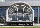 Outdoor White Podium Air Inflatable Tent For Concerts , Digital Printing