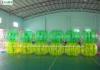 Custom TPU Bubble Soccer Ball , Adults Inflatable Body Bumper Balls in Green