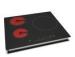 Digital touch control three burner hybrid cooktop 6000W