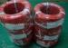 Large Diameter Rigid PP Plastic Hard Tubes Red / Yellow For Electrical Wire