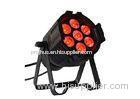 DMX512 7pcs 12W RGBW 4in1 Led Par Light for Live Events and Concerts