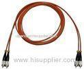 PC / APC Optical Fiber Patch Cable jumper cables , FC-FC DX SM