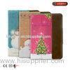 Waterproof Cute Ipad Mini Leather Covers , PU Magnetic Folding Fiber Case