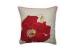 HARVEST 18 X 18 Applique Pillow Covers , Window Seat Cushions