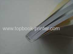 Silver foil stamped cover clothes company brochure with PVC dust jacket printing