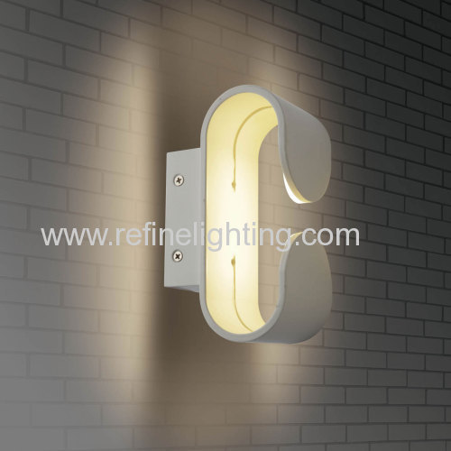 3W LED wall light no glare die-casting aluminium body