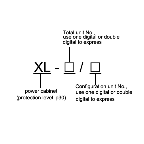 XL-21 type power distribution cabinet complete switchgear and control device/ switchgear assembly