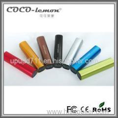 FYD-801 2200mAh 2600mAh lipstick power bank Practical as promotional gifts