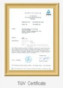 TUV Certificate