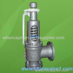 A48Spring loaded ful lift safety valve