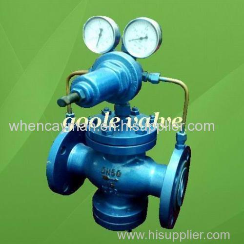 YK43F/H Pilot piston type gas pressure reducing