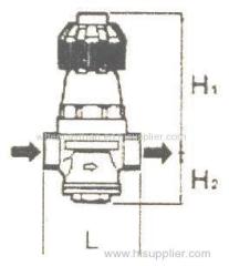 Y14H/F direct acting bellows pressure reducing valve