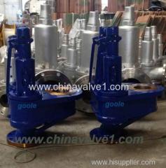 Cast steel double port full lift safety valve