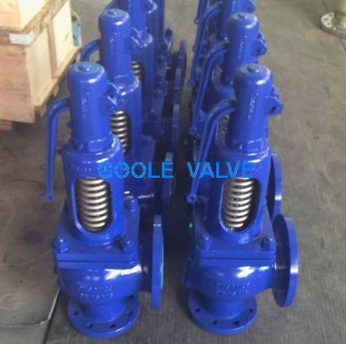 DIN standard spring loaded pressure safety valve