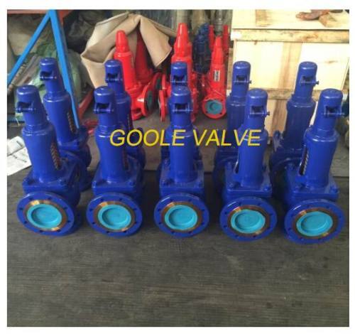 DIN standard spring loaded pressure safety valve