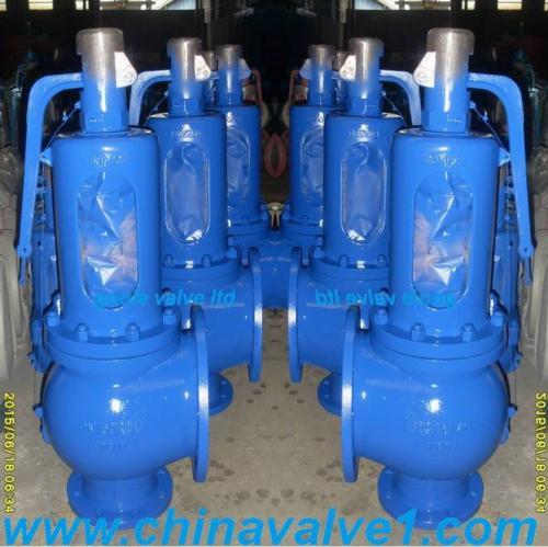 DIN syandard spring loaded pressure safety valve