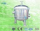 4 Inch Stainless Steel Vegetable Oil / Milk Bag Filter For Water Treatment