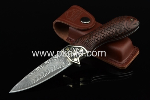 high quality damascus steel folding pocket knives and damascus steel knife makers