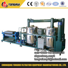 waste car motor oil to base oil regeneration machine