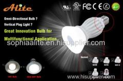 Plug & vertical indoor light G60 ul listed 108lm/w