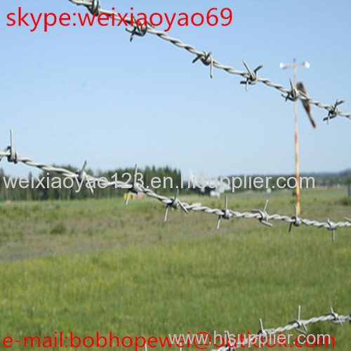Barbed wire/galvanized barbed wire/barbed wire price